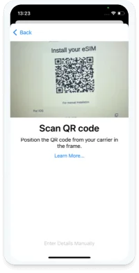 scan the QR code