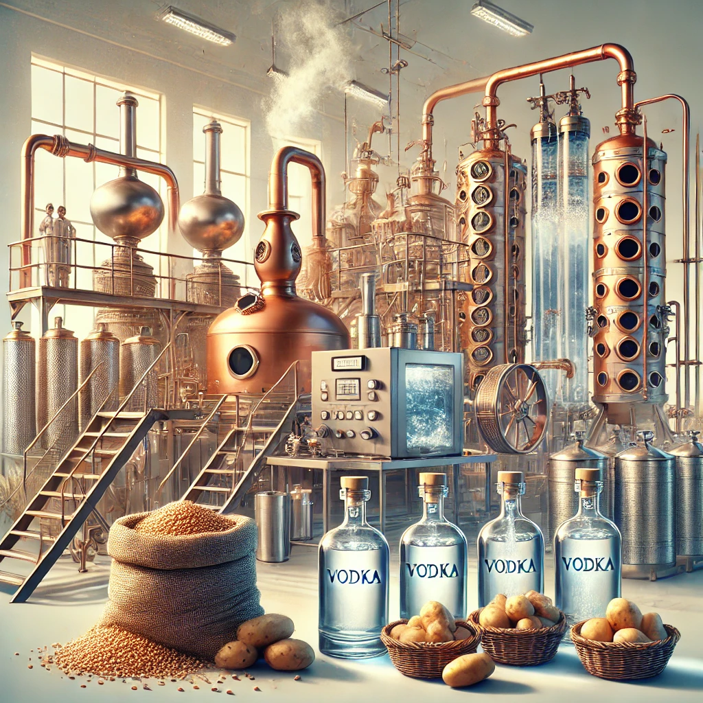 History of Vodka Production